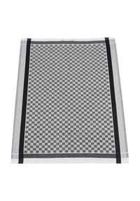 ROSS® - Halbleinen-Geschirrtuch Exclusiv "Karo" - BLAU