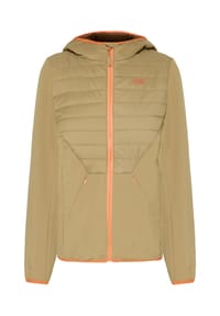 GLOBETROTTER - Hybridjacke Outdoor, Stehkragen, für Damen - CAMELLIA