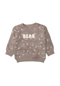 STACCATO - Sweatshirt, Baumwolle, für Kinder - SOFT BROWN
