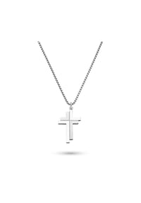 s.Oliver - Halskette Cross - silber