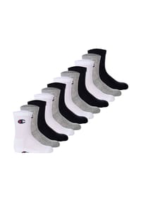 Champion® - Kinder Socken, 12er Pack - Crew Socken, einfarbig - Schwarz