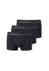 uncover by SCHIESSER - Herren Shorts 3er Pack - Serie "Uncover", Unterhose, S-3XL - Dunkelblau