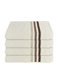 SCHIESSER - Frottier-Handtücher Skyline Color im 4er-Set (50x100cm) - altrosa