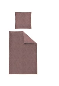 irisette® - Flausch-Cotton Bettwäsche Set Mink 8835 - 11 silber
