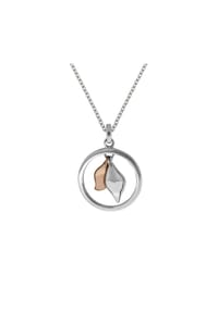 zeeme SILVER - Halskette 925/- Sterling Silber - weiß