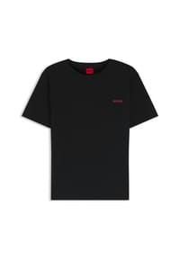 HUGO - Schlaganzug-Oberteil, Rundhals, für Damem - 001  BLACK