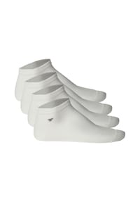 TOM TAILOR - Unisex Socken, 4er Pack - Basic, Sneakersocken, einfarbig - Grau