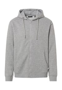 MANGUUN - Sweatjacke, Kapuze, Eingrifftaschen, für Herren - 6 MEDIUM GREY