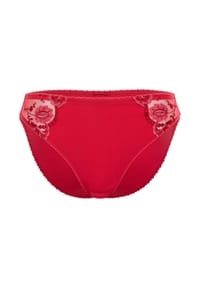 CONTURELLE felina - Provence Midislip, floral, Stickerei, für Damen - 03 WEISS