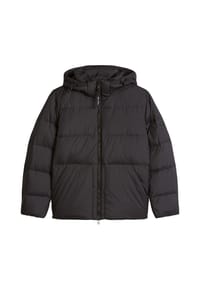 Marc O'Polo - Herren Winterjacke - Short Puffer Jacket, Daunenjacke, abnehmbare Kapuze, wasserabweisend - Schwarz