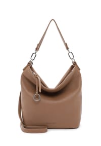 SURI FREY Debby - Schultertasche, Reißverschluss, Anhänger, für Damen - 950 DARKTAUPE, NOS