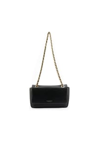 SEIDENFELT HUUVARI COLLECTION - Schultertasche, Kunstleder, Magnetverschluss, für Damen - BLACK
