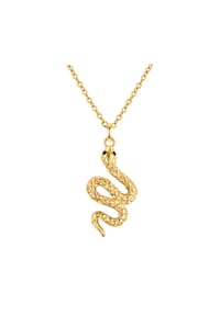 EAST / SIDE - Damen Kette aus Edelstahl in Gelbgold - gelbgold