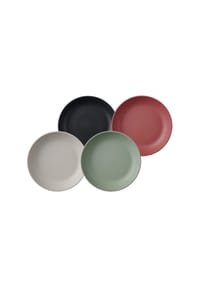 MEPAL Suppenteller Silueta ø 21 cm 4er Set - SILUETA - bunt