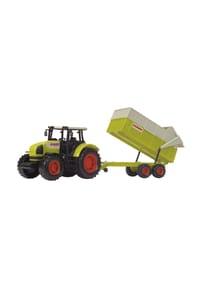 DICKIE TOYS - Farm Traktor mit Kipper "Claas Ares Set" - HELLGRÜN