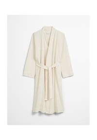 Marc O'Polo Home - Kimono Classic Fine Stripe - Dark Sand