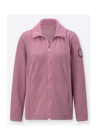 Witt - Fleece-Jacke - altrosa-schwarz