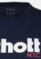 Schott® N.Y.C. T-Shirt Logo Kurzarmshirt Bild 6