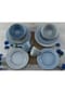 CreaTable Stripes Stein/Blau, Kombiservice 16-tlg STRIPES Bild 10