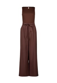 zero - Jumpsuit, U-Boot-Ausschnitt, für Damen - 7385 CHICORY COFFE