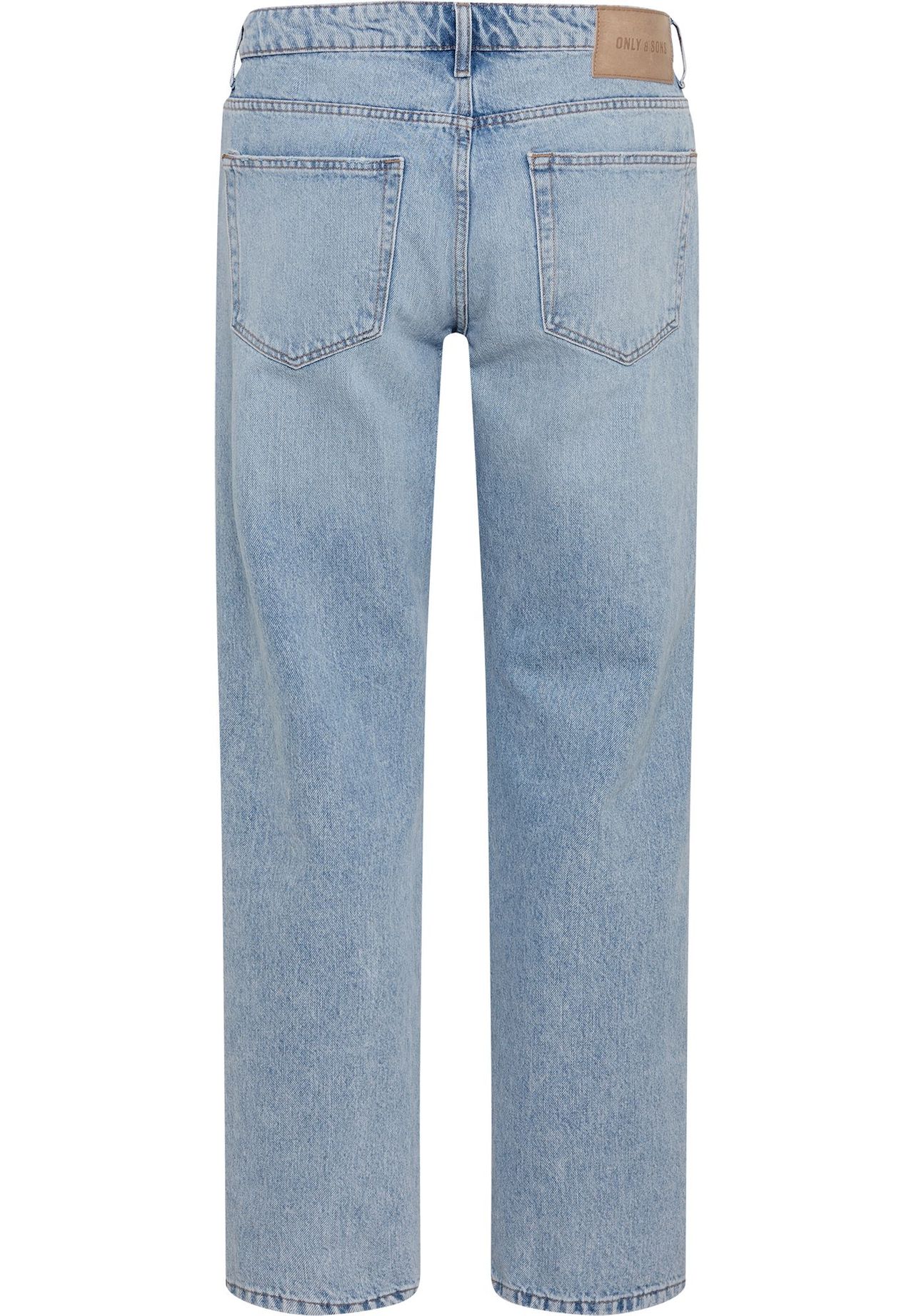 Only & Sons Jeanshose, Baumwolle, Waschung, FüR Herren, Blau, 33/34