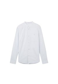 DENIM TOM TAILOR - Freizeithemd, Regular Fit, Langarm, Stehkragen, für Herren - 36056 LIGHT HERRI
