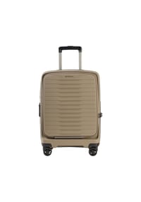 Stratic Novium - Novium 4 Rollen Kabinentrolley S 55 cm Laptopfach mit Dehnfalte - black