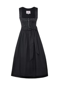 MarJo - Dirndl, 3/4-lang, für Damen - 200 SCHWARZ