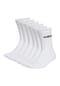 adidas Unisex Socken, 6er Pack - Linear Crew Cushioned, Logo, gepolstert, einfarbig Bild 1