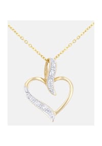 Diamant L'eternel - Kette mit Anhänger, mit Diamant, 375 Gelbgold - gold