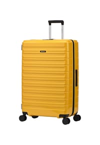 eminent VOYAGER - Trolley "Voyager", 4 Doppelrollen, Hartschale, TSA-Schloss - GELB