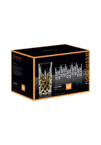 Nachtmann Longdrinkgläser Noblesse 375 ml 6er Set transparent - NOBLESSE - transparent