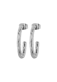 Adelia's - Adelia's Damen Ohrstecker aus poliertem Edelstahl - silber