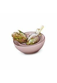 LOBERON Schüssel 2er Set Biarré rosa - Tischgedeck Set - rosa