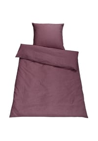 Setex - Chambray-Bettwäsche - MAUVE