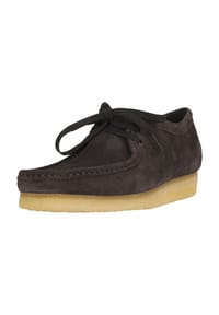CLARKS® - Schnürschuhe Wallabee mit feiner Kreppsohle - 5282 Brown Slate Sde