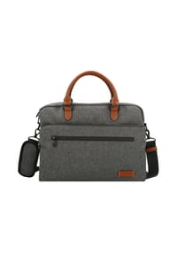 PICARD GO ECO - Laptoptasche, Patch, Frontfach - ANTHRAZIT