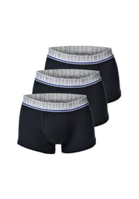BIKKEMBERGS Herren Shorts, 3er Pack - TRIPACK TRUNK, Stretch Cotton, Logo, uni Bild 1