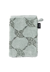 JOOP! CLASSIC CORNFLOWER Waschhandschuh 16x22 cm, Salbei - JOOP! CLASSIC CORNFLOWER - Anthrazit