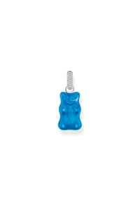 Thomas Sabo THOMAS SABO x HARIBO - Großer Anhänger Goldbär Blau - silberfarben, bunt