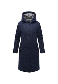 MARIKOO® - Kurzmantel Ledalaa 16 - Black