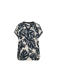 CECIL - Shirtbluse, Split-Neck, für Damen - 32259 WHITE