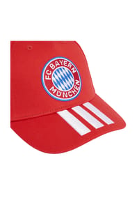 adidas - Cap FC Bayern München, Baumwolle, für Kinder - RED/WHITE