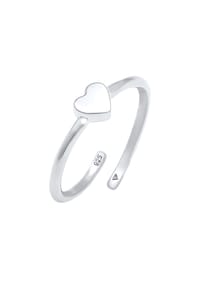 elli. - Ring Kinder Herz Liebe 925Er Silber - Silber