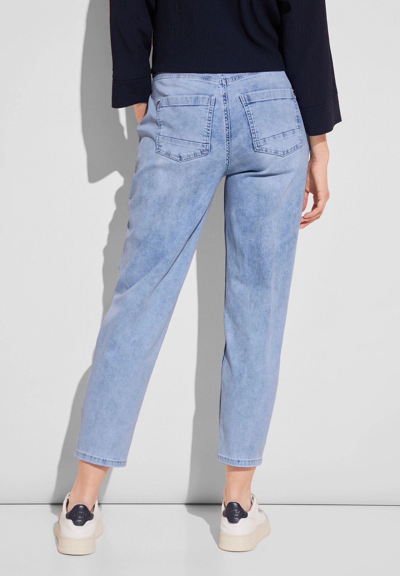 Street One Jeanshose, Five-Pocket, Gürtelschlaufen, für Damen 