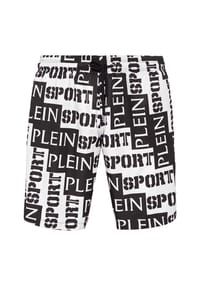 PLEIN SPORT - Badehose - white/black