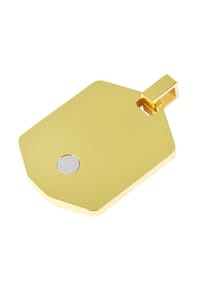 Adelia's Bold Style - Anhänger aus Edelstahl - gold