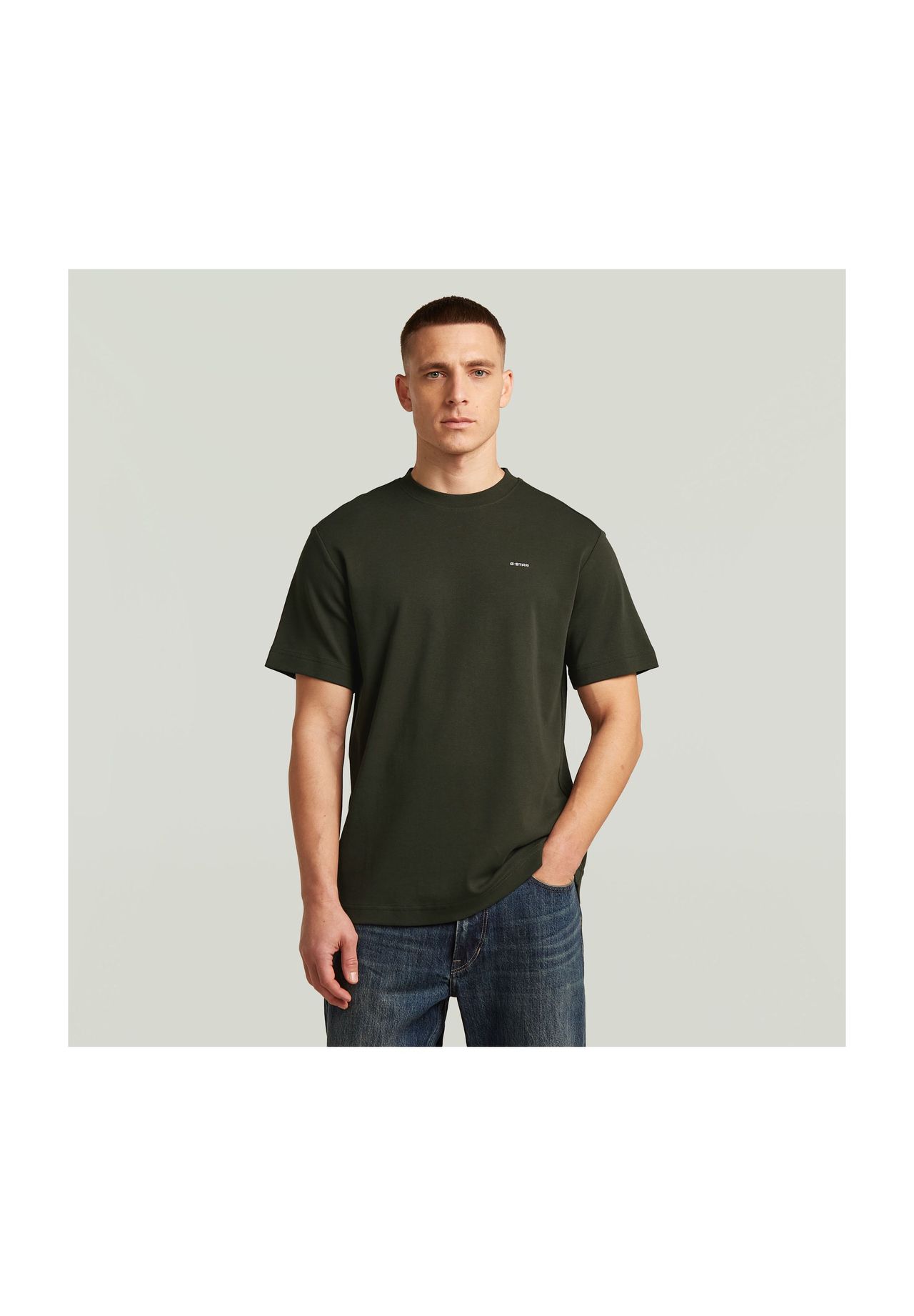 G-Star, Herren, Shirts, True Regular, Grau, (S) - Bild 5