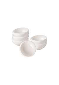 Villeroy & Boch Dipschälchen NewMoon ø 8,5 cm 6er Set weiß - NEWMOON - weiß