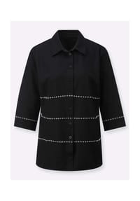 Witt - Hemdbluse - ecru-schwarz